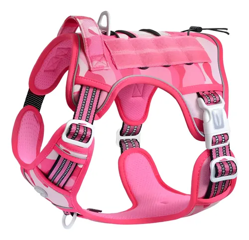 Chaleco Táctico Para Perro Grande Pechera K9 Ajustable